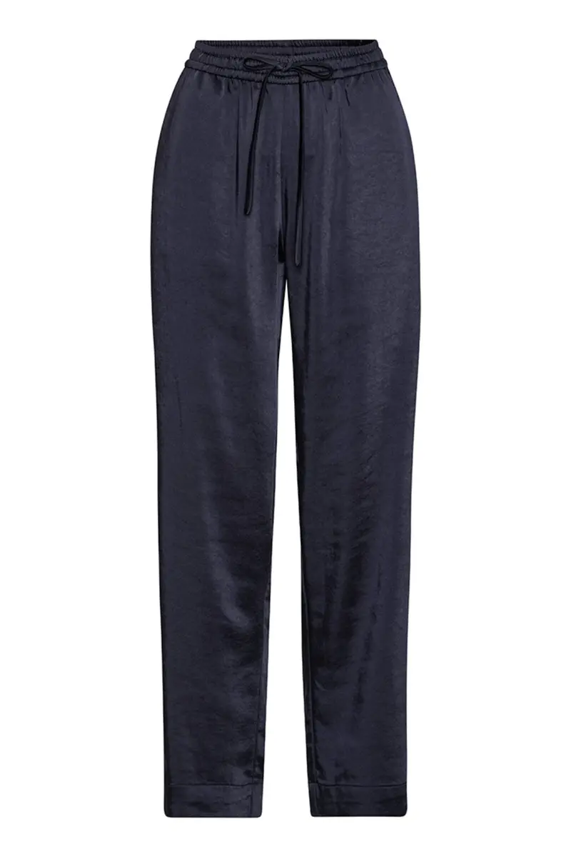 Karmamia - Garcia Pants - Navy Rich Satin