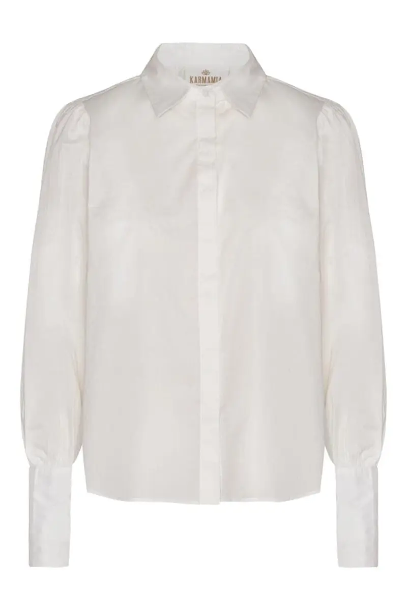 Karmamia - Honey Shirt - White Poplin