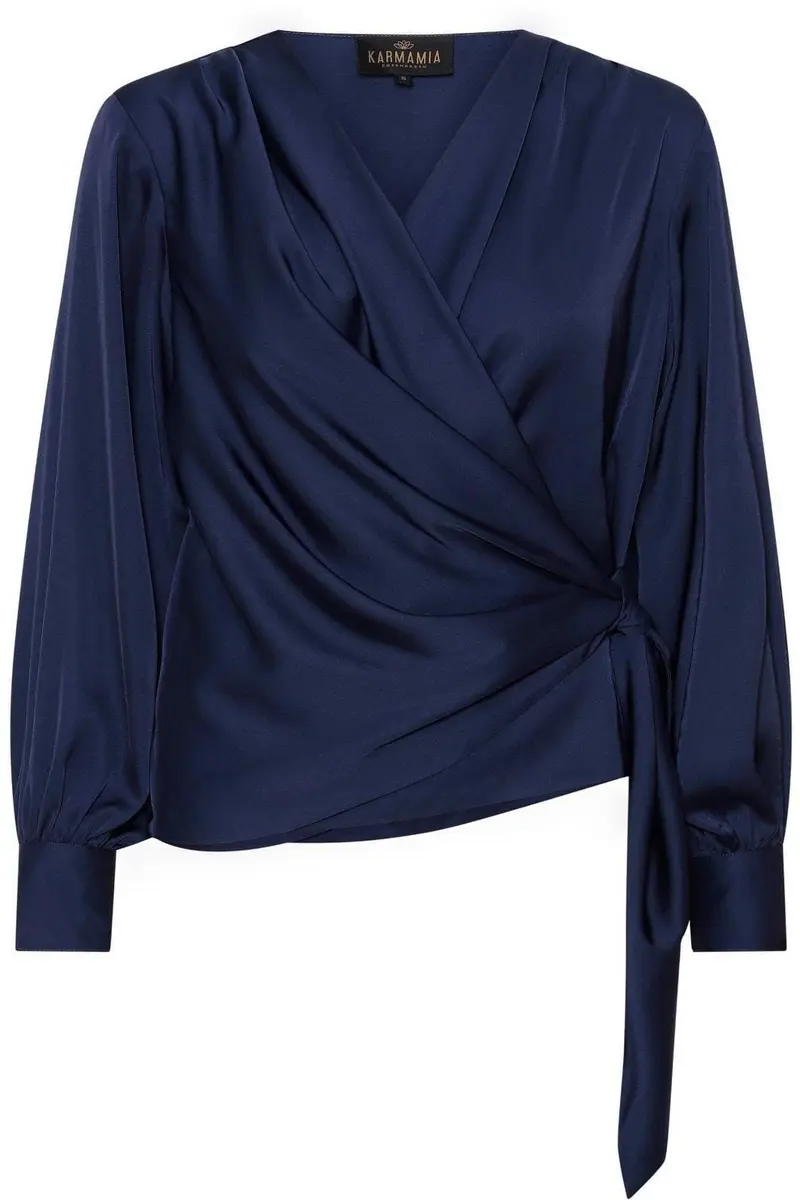 Karmamia - Ines Blouse - Navy