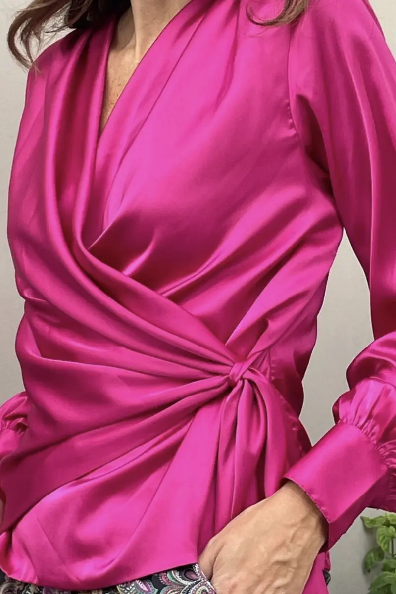 Karmamia - Ines Blouse - Rose Violet