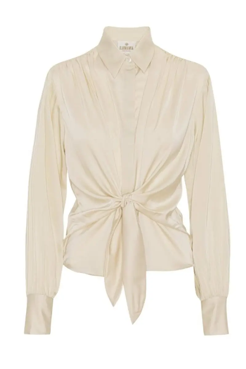 Karmamia - Lee Shirt - Porcelain