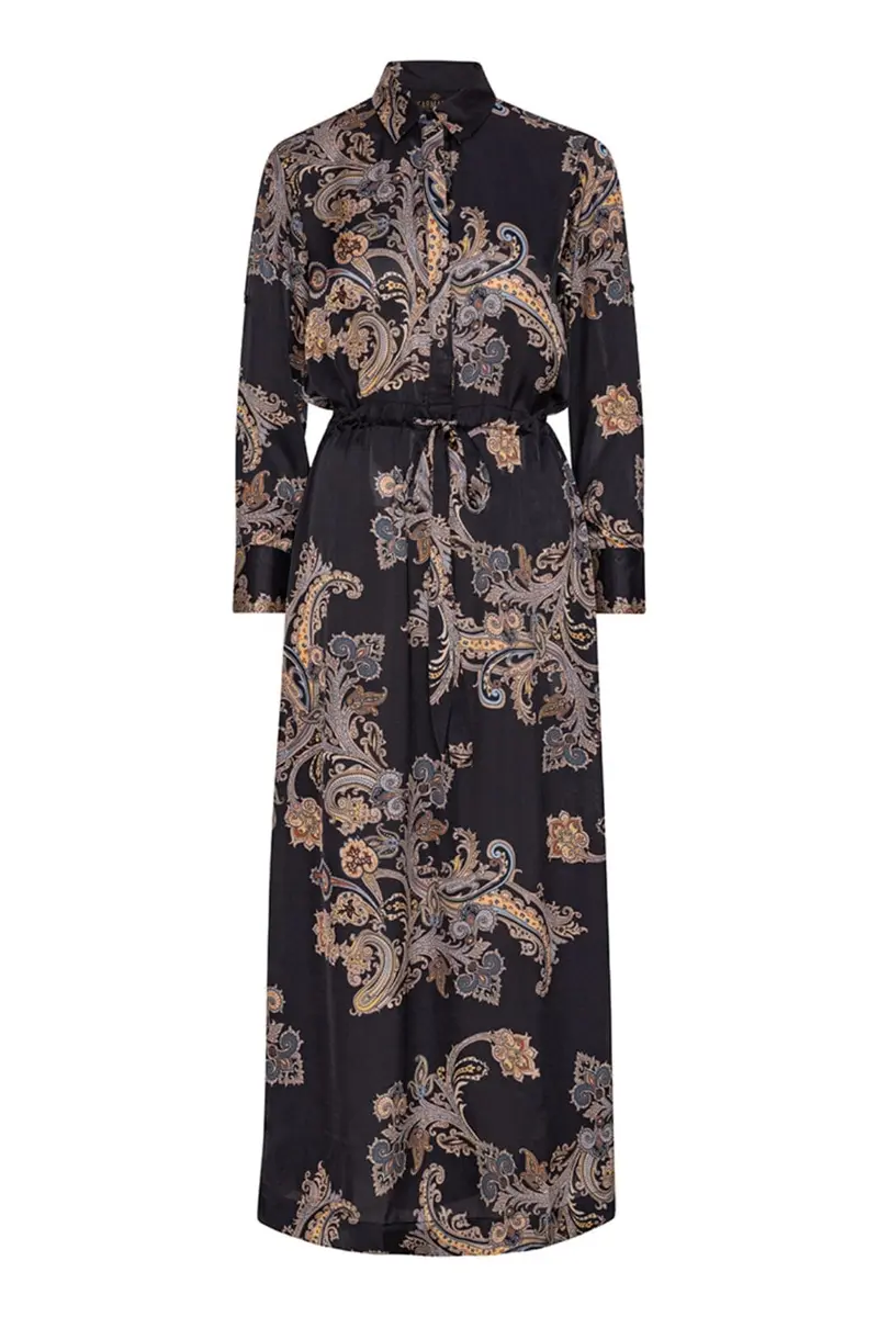 Karmamia - Nakita Maxi Dress - Pearson Paisley Blue