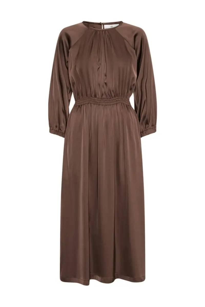 Karmamia - Rachel Dress 2485 - Semi Rich Brown