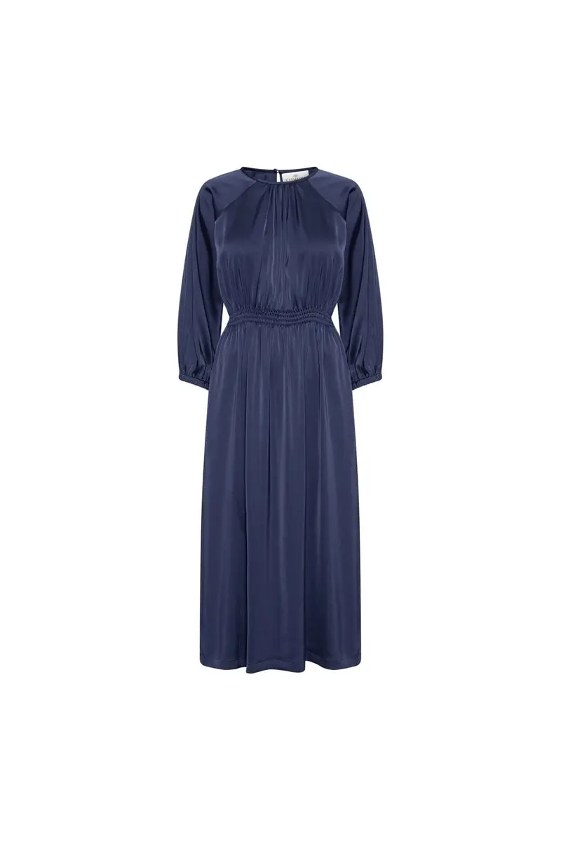 Karmamia - Rachel Dress 2515 - Semi Rich Navy