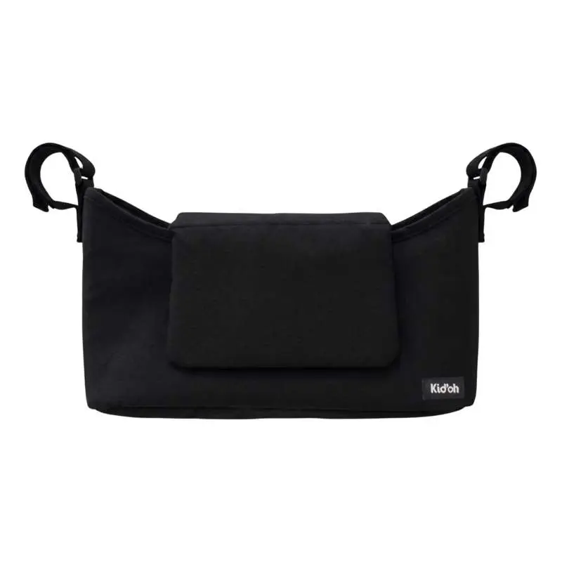 Kid'oh Organizer/Taske til Barnevogn - Black