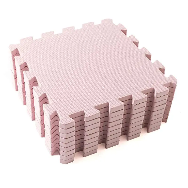 Kid'oh Skumlegegulv - 9 brikker - Dusty Rose
