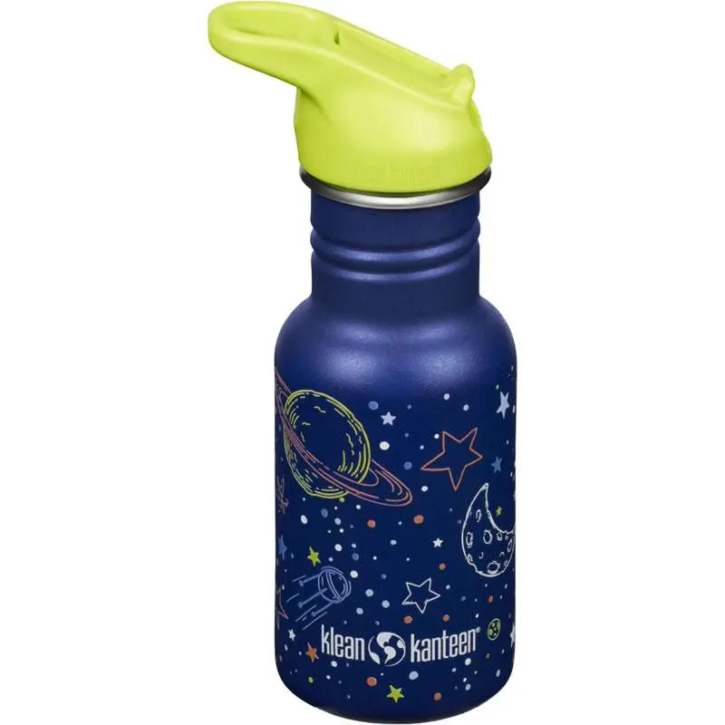 Klean Kanteen Classic Drikkedunk - Kid SportCap - 355ml - Milky Way