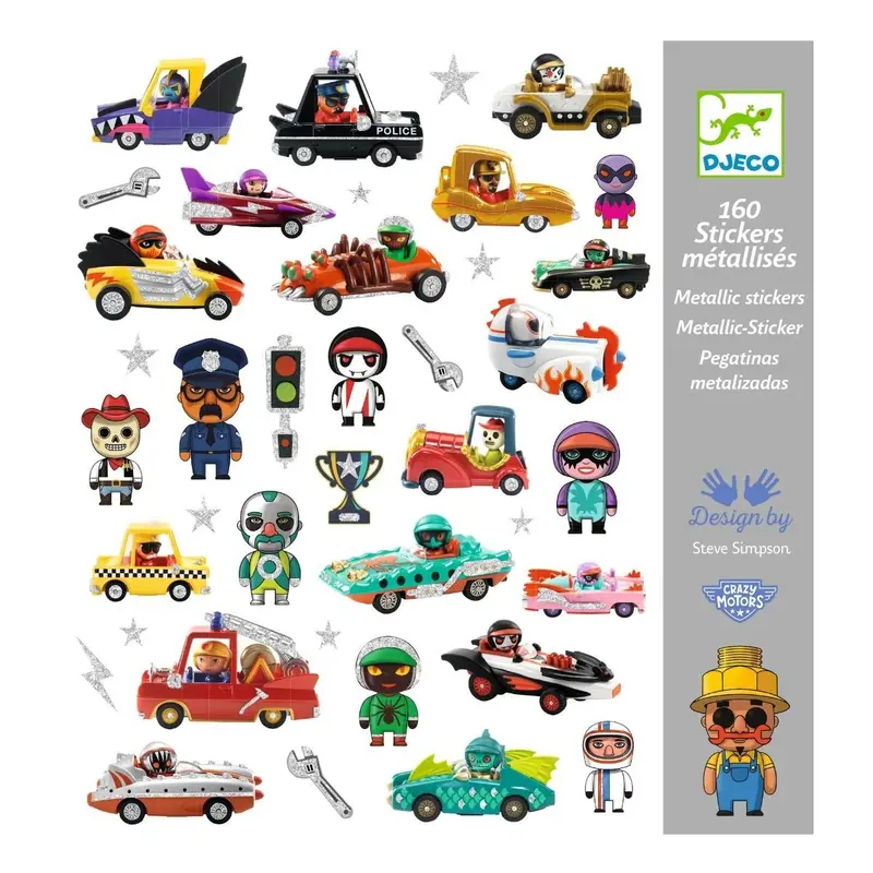 KLISTERMÆRKER CRAZY MOTORS