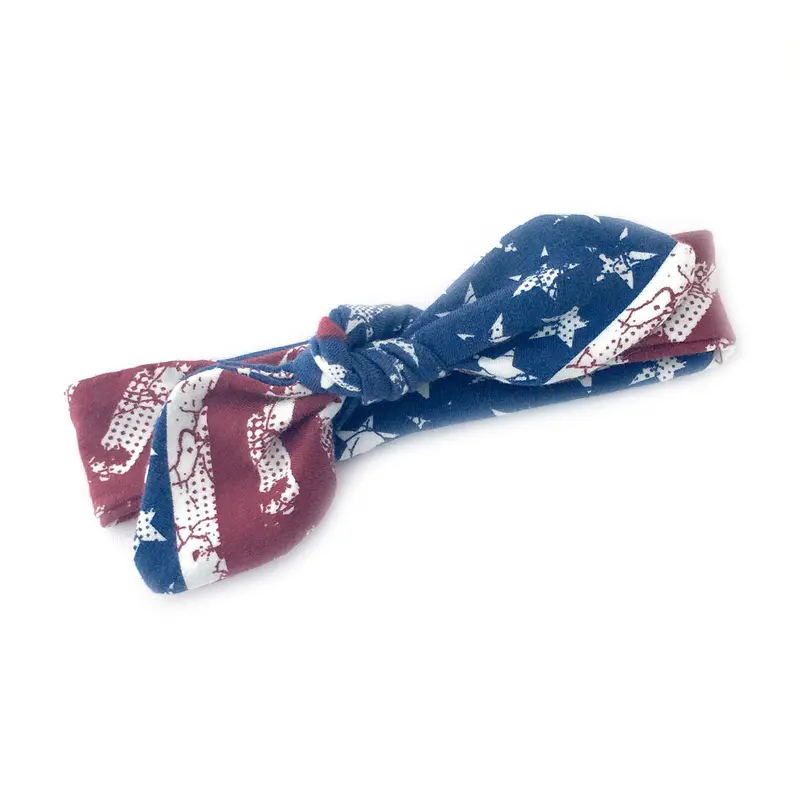 Knot-bow Headband | Stars and Stripes