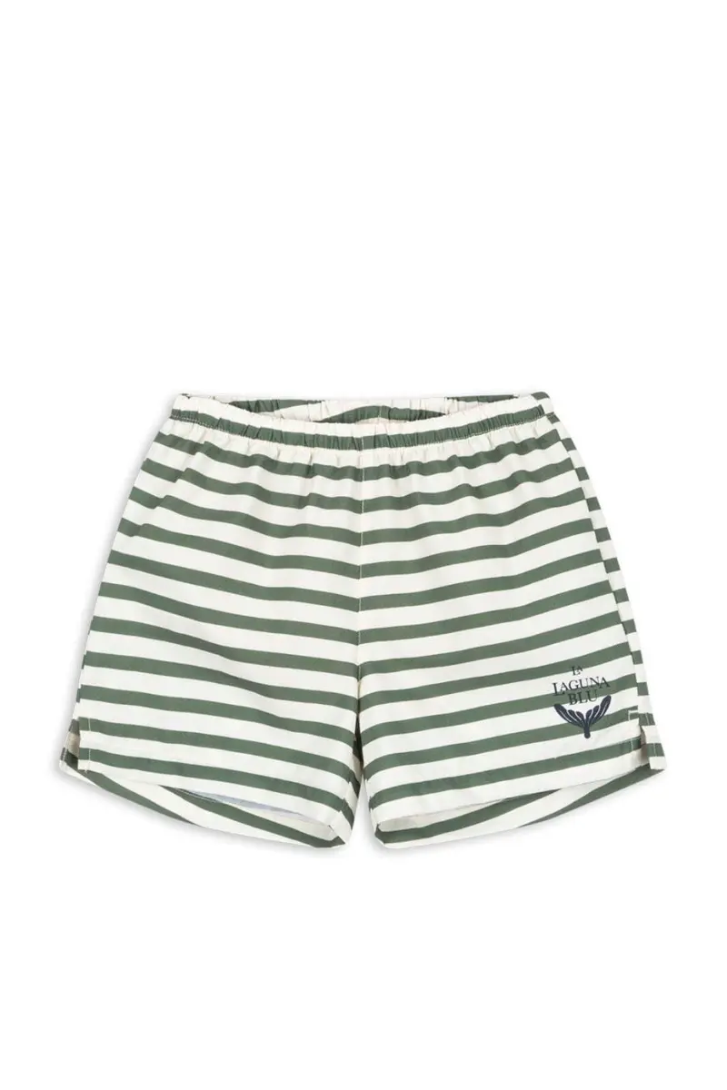 Konges Sløjd - Asnou Swim Shorts Grs Ks104639 - Stripe Verti