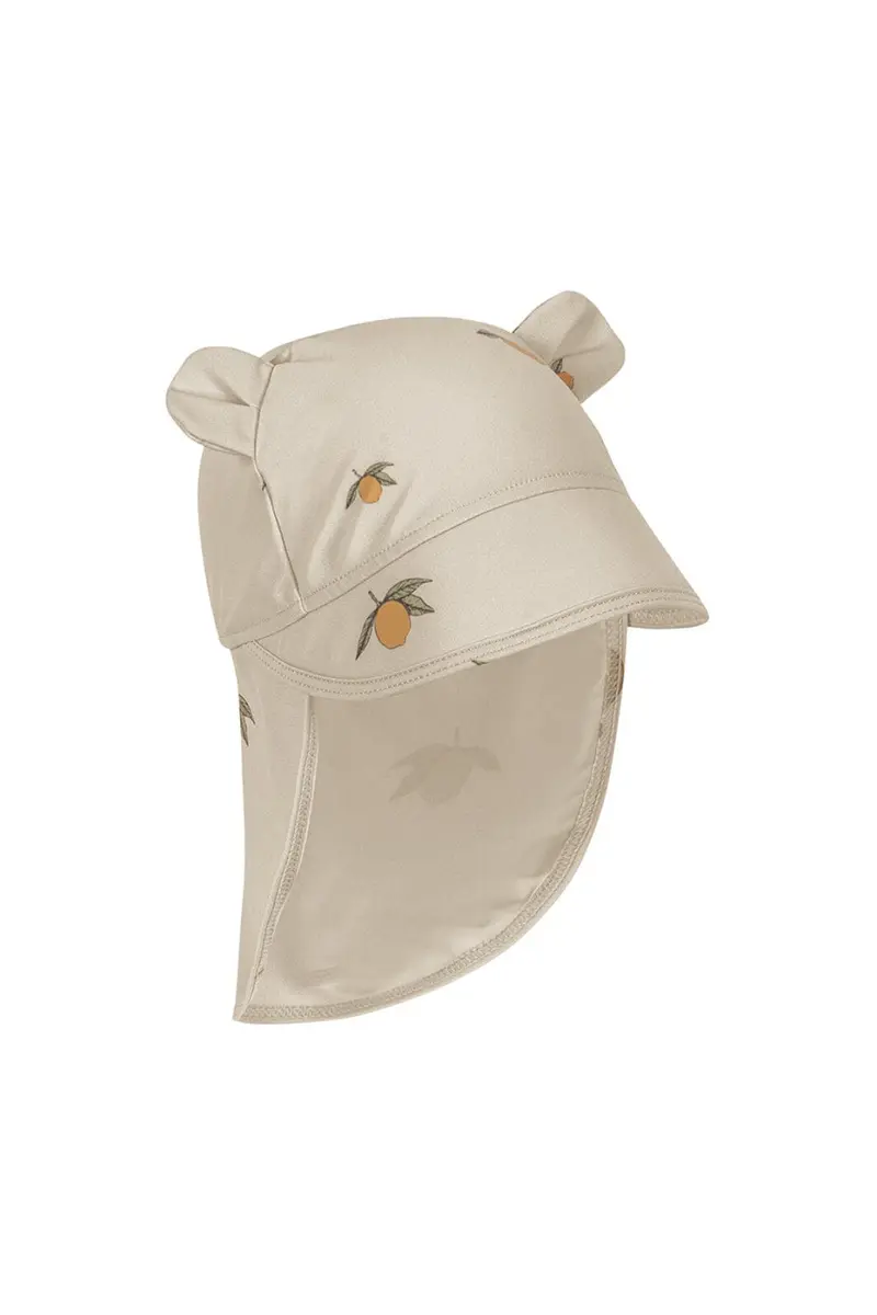 Konges Sløjd - Aster Bear Sun Hat Grs Ks104640 - Mon Grand Citron