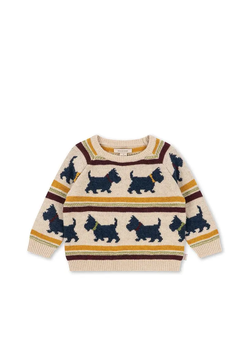 Konges Sløjd - Belou Knit Sweater Ks105908 - Piccolo Scottie