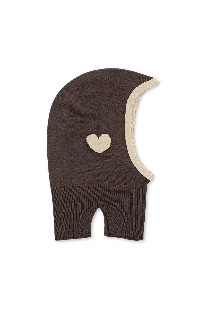 Konges Sløjd - Collette Balaclava Ks103459 - Chocolate Brown