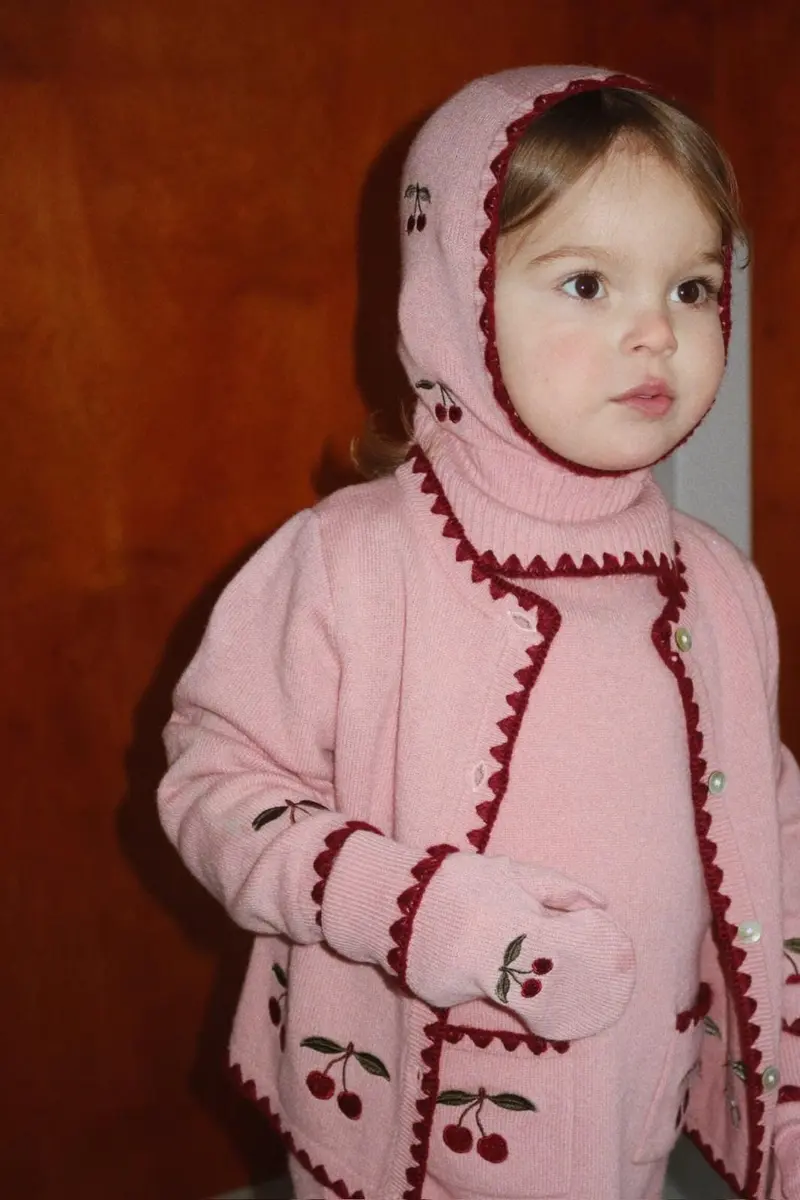 Konges Sløjd - Collette Balaclava Ks106427 - Pale Blush