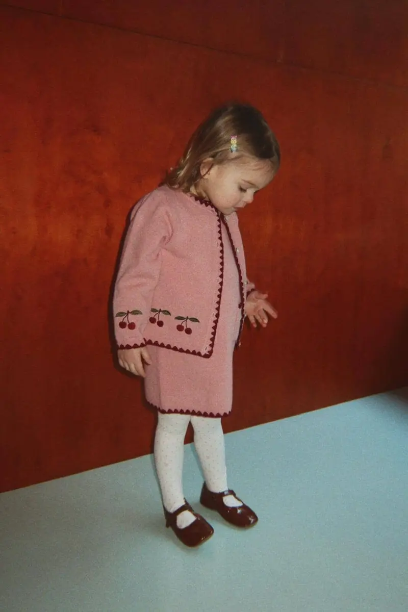 Konges Sløjd - Collette Cardigan Ks106428 - Pale Blush