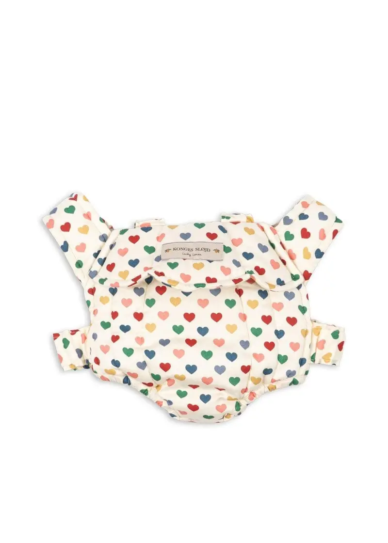 Konges Sløjd - Doll Carrier Ks106450 - Coeur Coloré