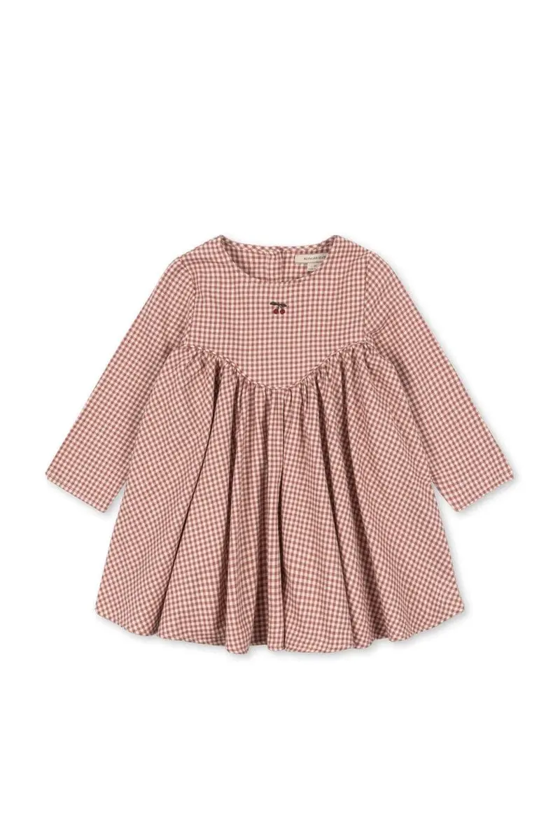 Konges Sløjd - Foret Dress Gots Ks106473 - Canyon Check