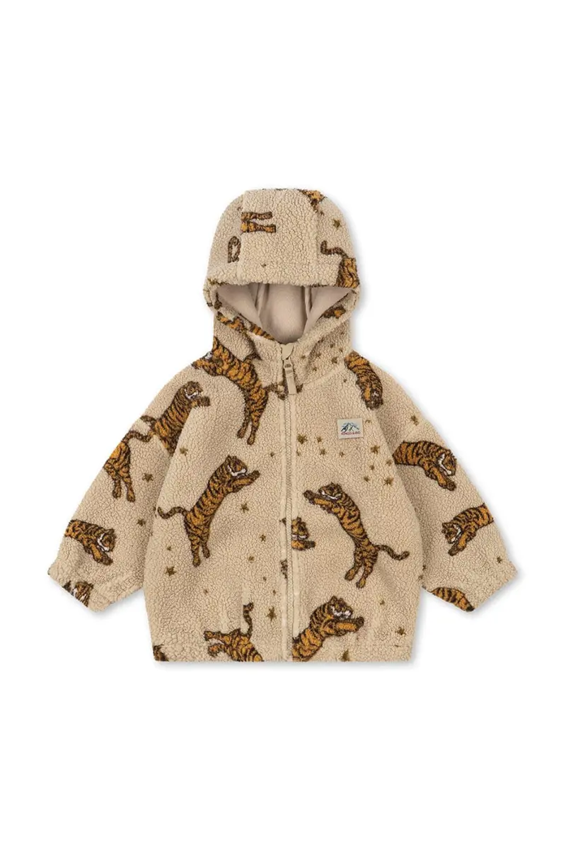 Konges Sløjd - Jody Teddy Hoodie Grs Ks106048 - Tiger