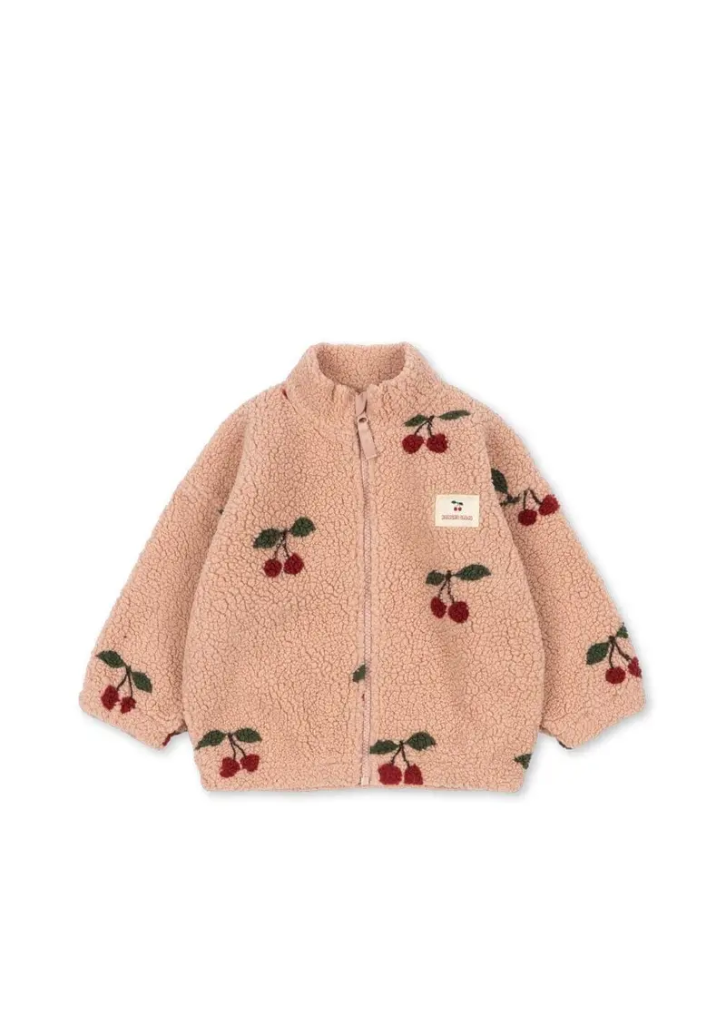 Konges Sløjd - Jody Teddy Jacket Grs Ks105720 - Ma Grande Cerise Blush