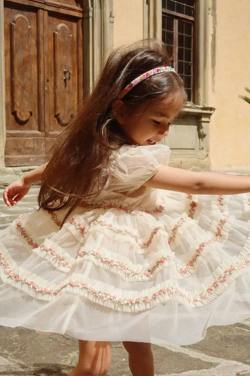 Konges Sløjd - Joelle Dress Ks104871 - Buttercream