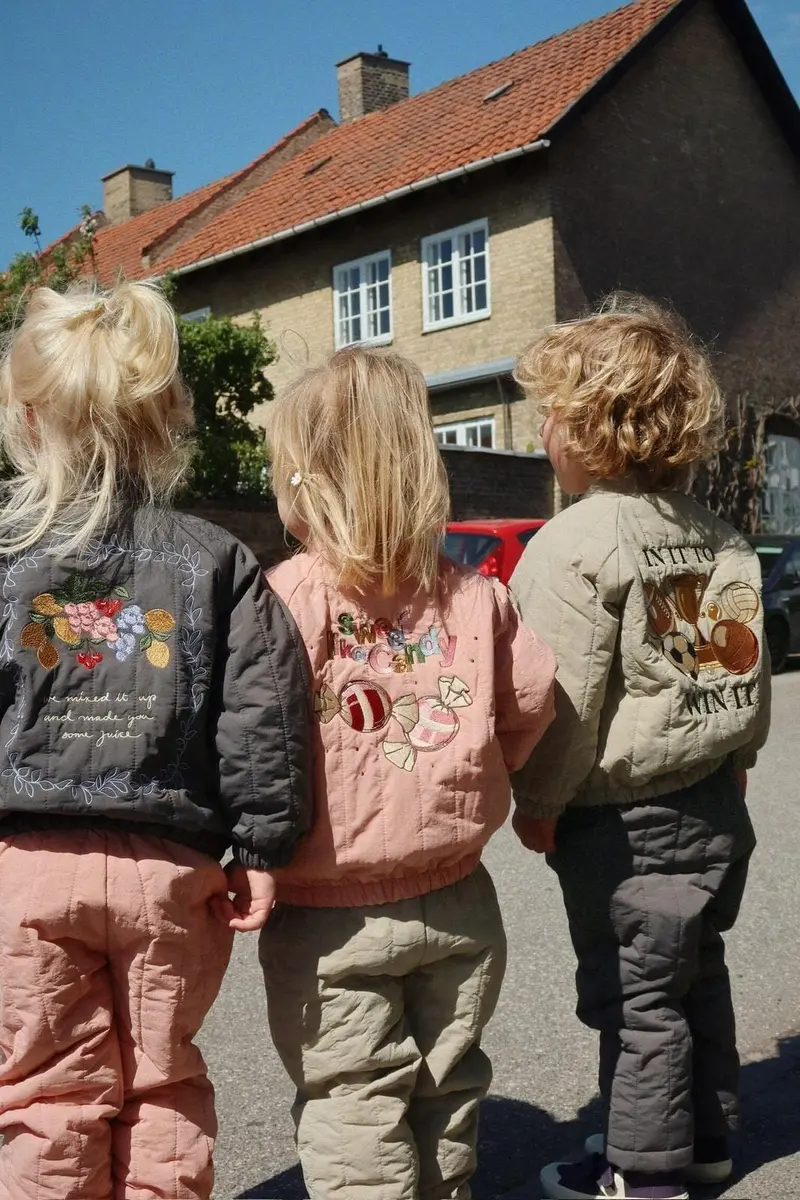 Konges Sløjd - Juno Bomber Jacket Ks104877 - Cameo Brown