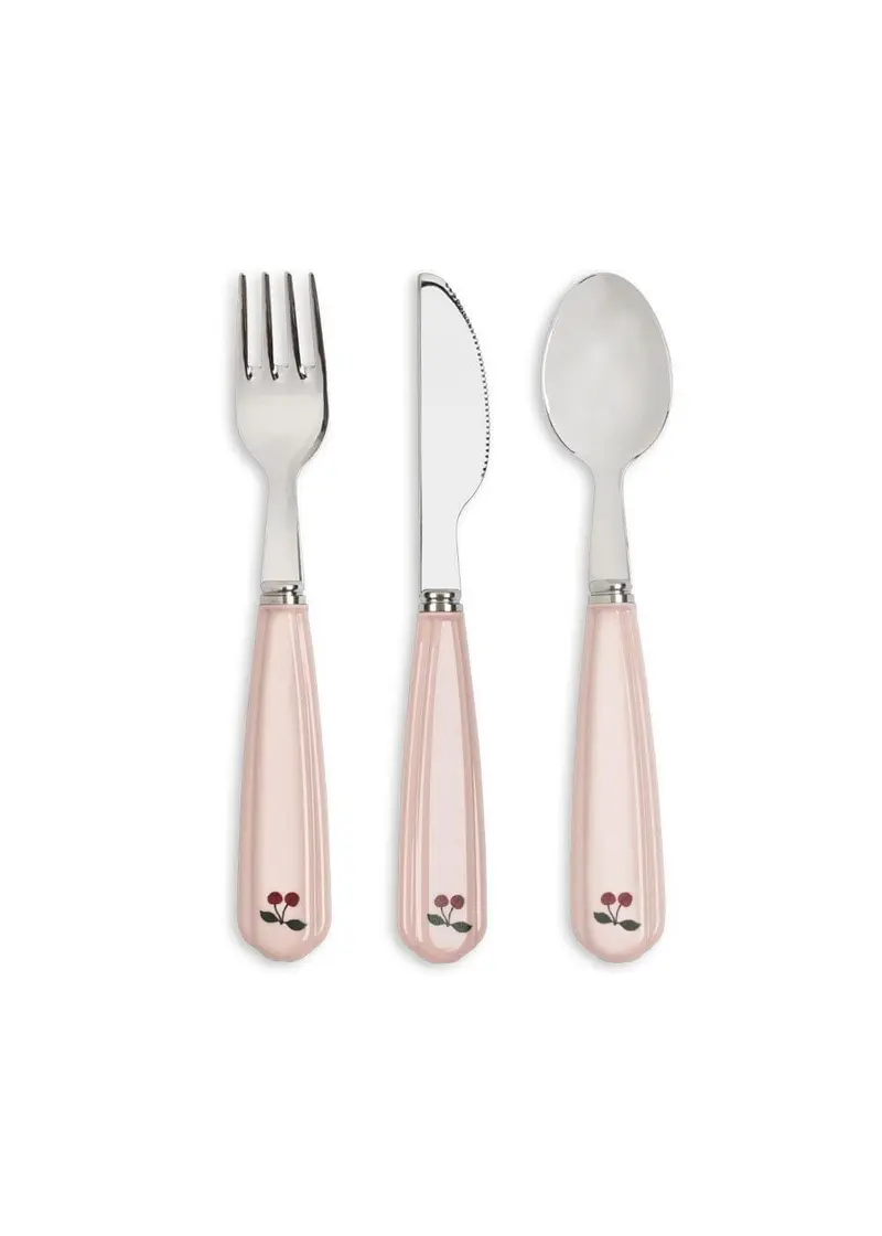 Konges Sløjd - Kids Cutlery Ks104901 - Cherry Blush