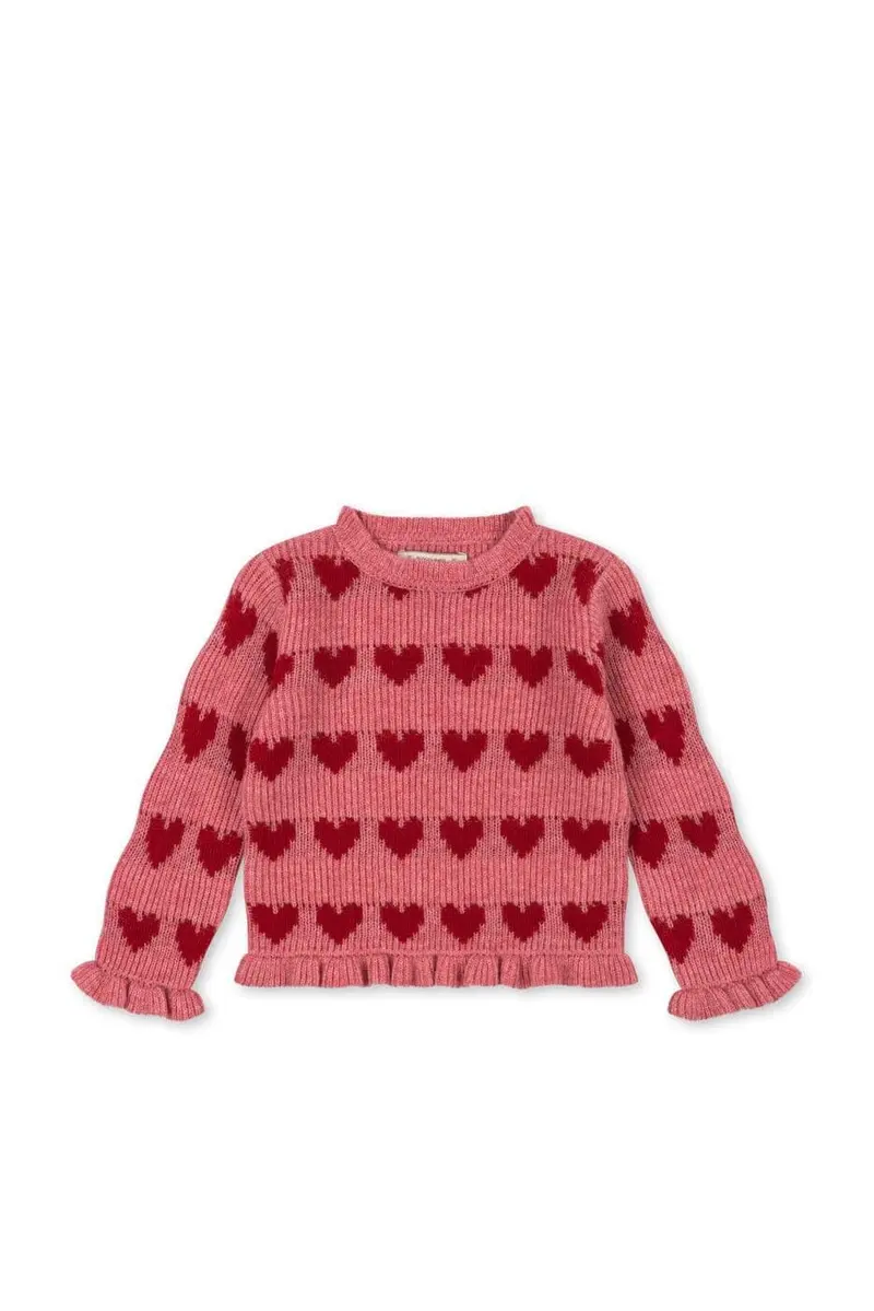 Konges Sløjd - Laula Sweater Ks106516 - Heart