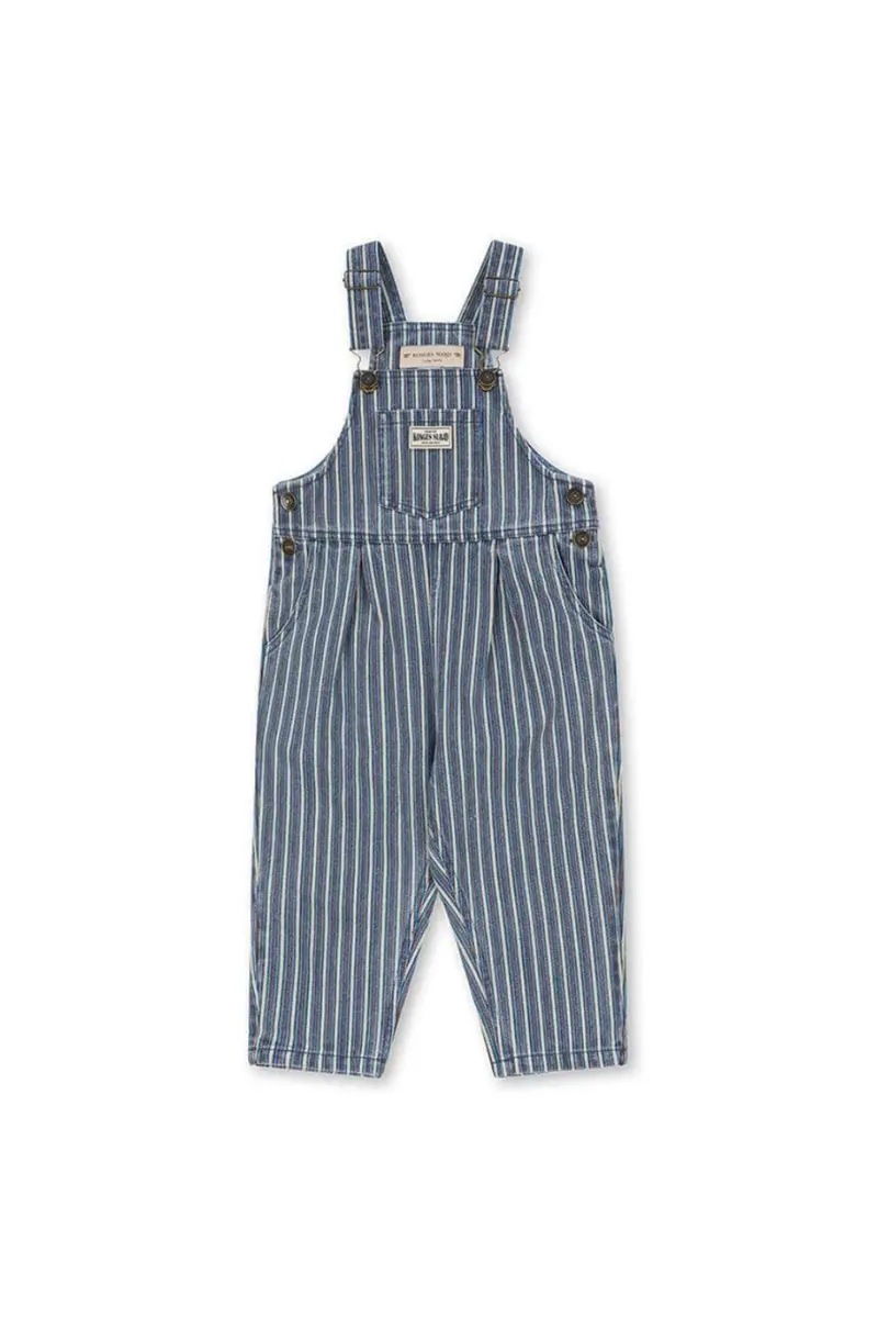 Konges Sløjd - Magot Overalls Gots Ks106131 - Tricolore Bleu