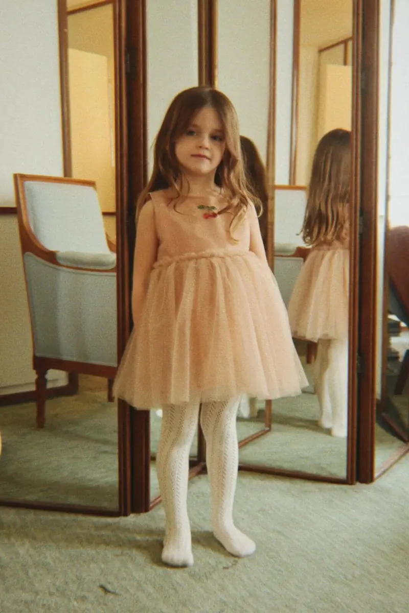 Konges Sløjd - Merle Dress Ks106158 - Frappe