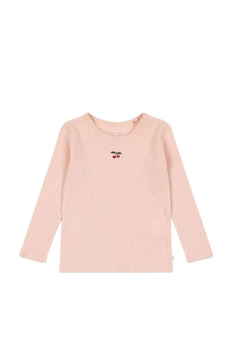 Konges Sløjd - Minnie Blouse Gots Ks106165 - Pale Blush