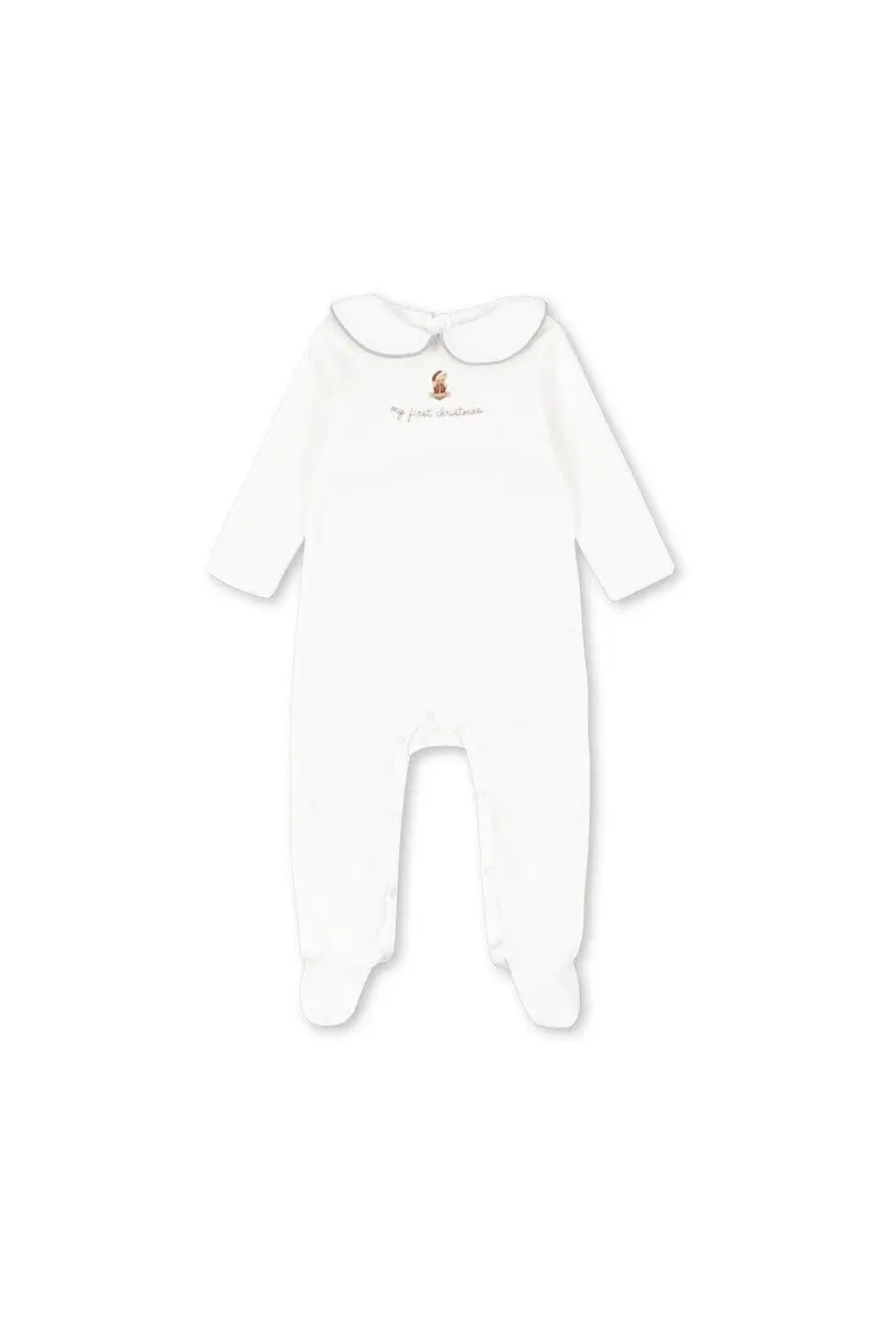Konges Sløjd - My First Christmas Onesie Gots Ks107961 - Optic White