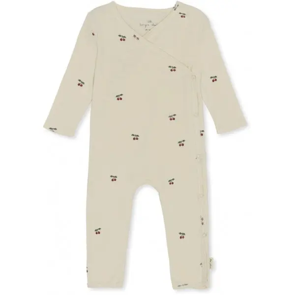 Konges Sløjd Newborn Onesie - Cherry