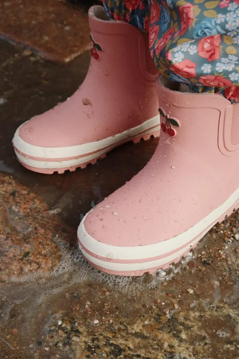 Konges Sløjd - Roi Rain Boot Low Ks101290 - Cameo Brown