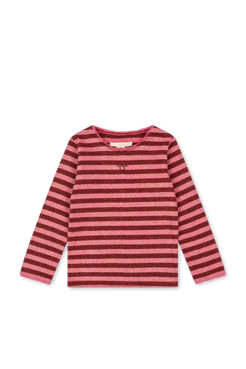 Konges Sløjd - Roli Stripe Blouse Ocs Ks107607 - Pinky Stripe