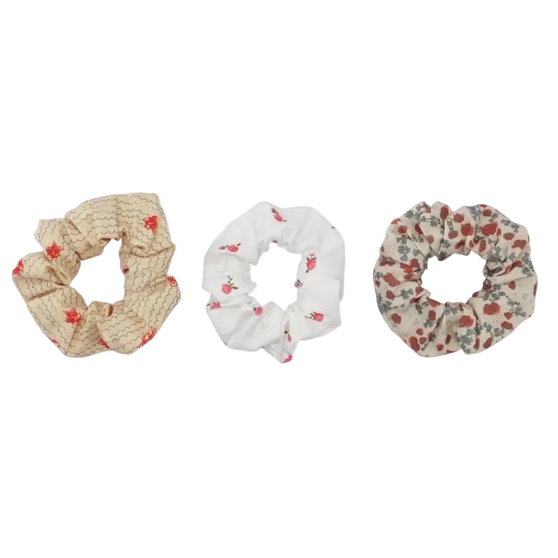 Konges Sløjd Scrunchies big, Goldie/Poppy/Bonderose