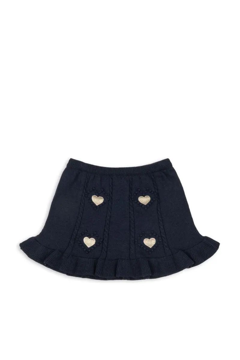 Konges Sløjd - Soleil Skirt Gots Ks106242 - Total Eclipse