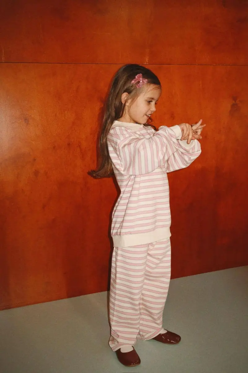 Konges Sløjd - Spotty Sweat Pants Gots Ks106607 - Lolly Stripe