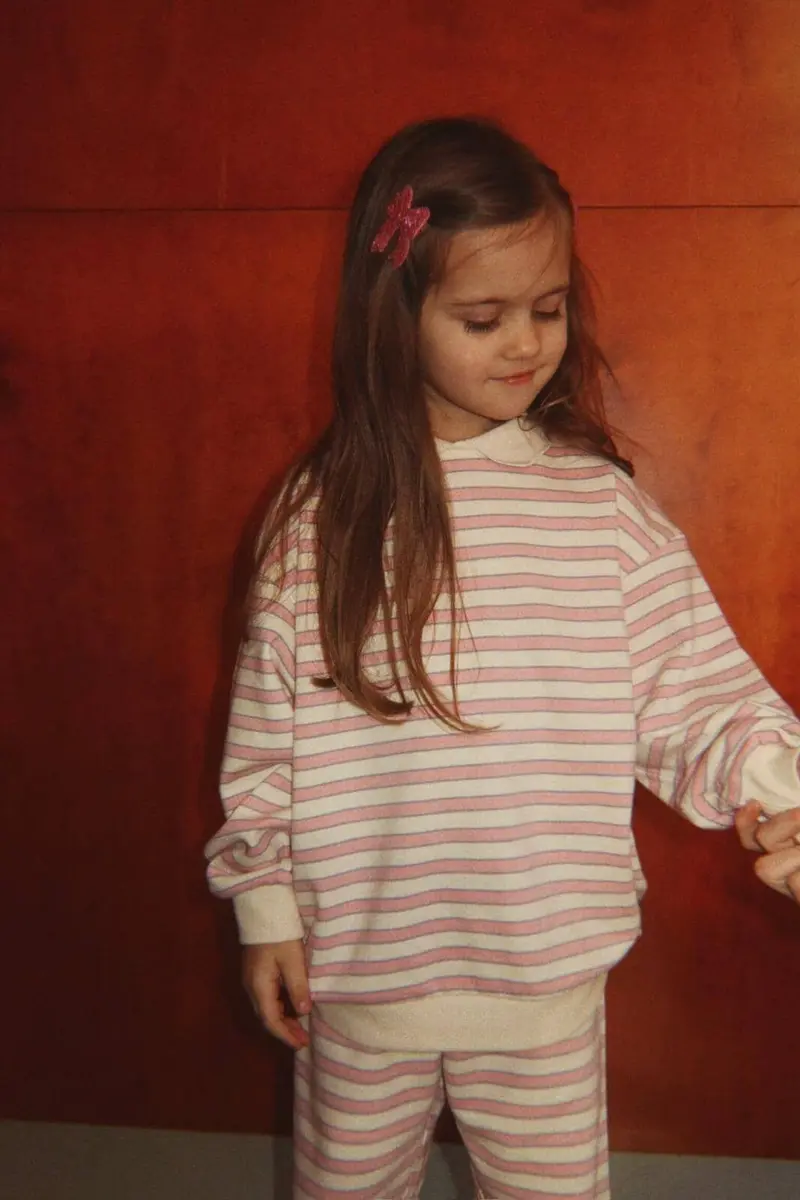 Konges Sløjd - Spotty Sweat Shirt Gots Ks106608 - Lolly Stripe