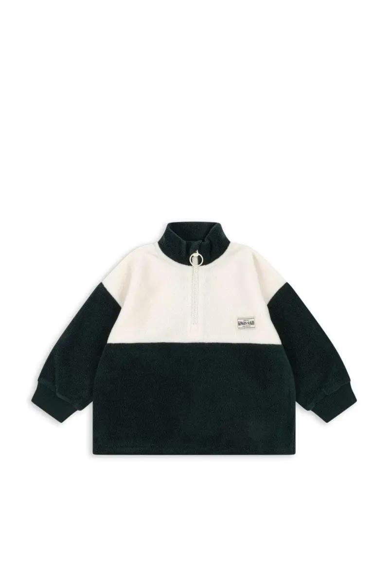 Konges Sløjd - Tavi Half Zip Grs Ks106282 - Scarab