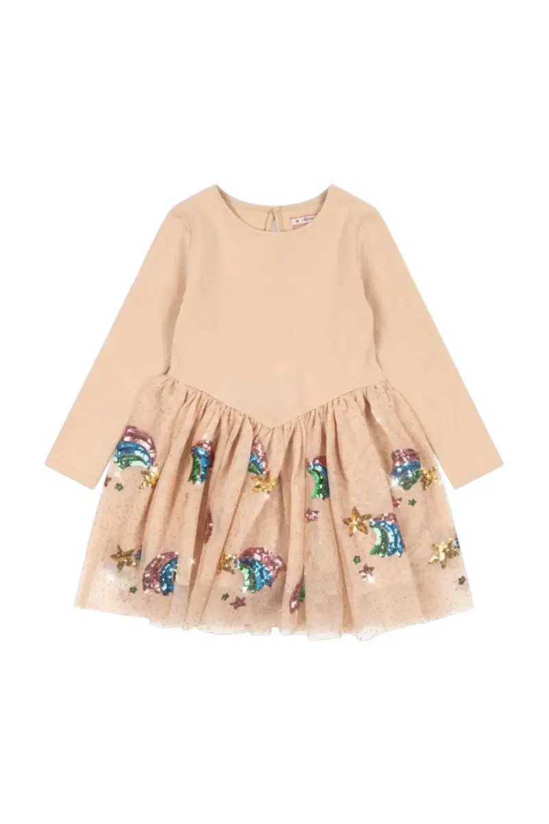 Konges Sløjd - Yvonne Ballerina Dress Grs Ks106331 - Rainbow Star