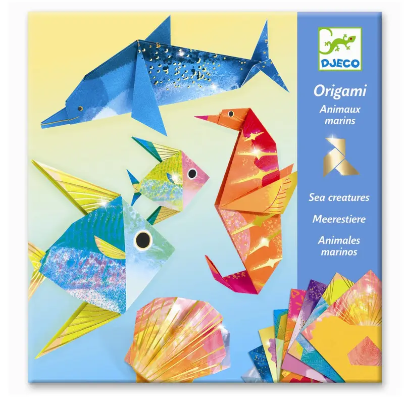 Kreativ pakke, origami havdyr