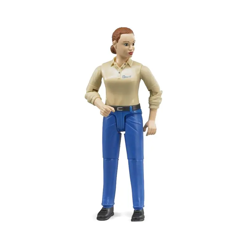 Kvinde, blue jeans