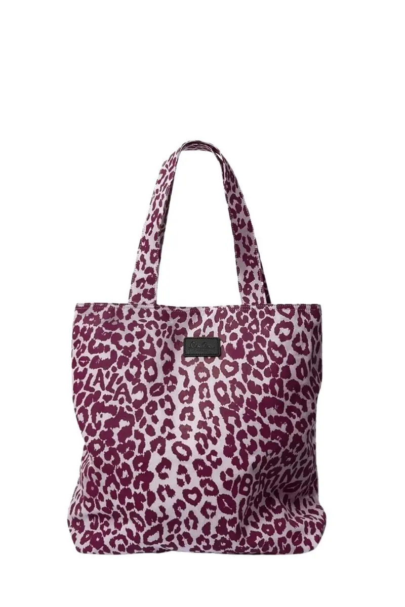 Lala Berlin - Lbtote Carmela 10020175 - Burgundy Leo