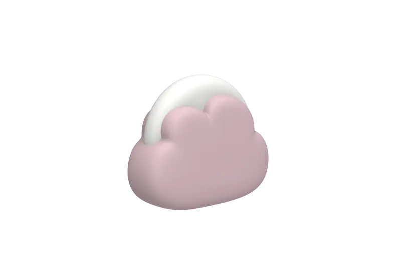 Lampe, Cloudy, dusty rose