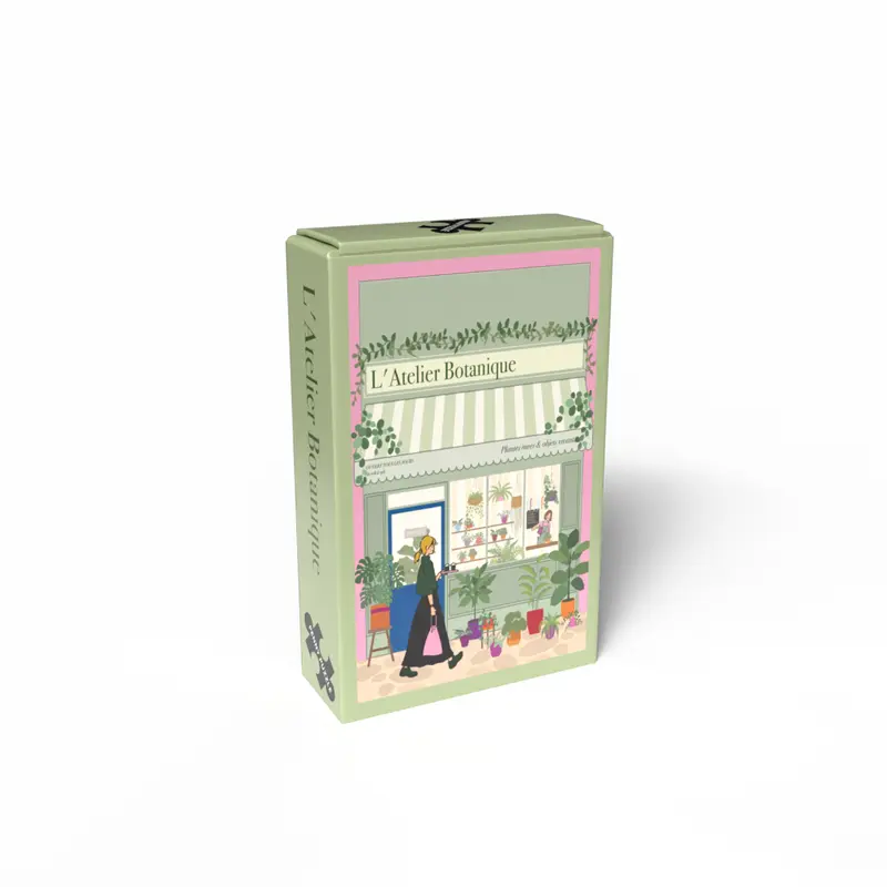 L'ATELIER BOTANIQUE minipuslespil med 99 brikker fra Penny Puzzle