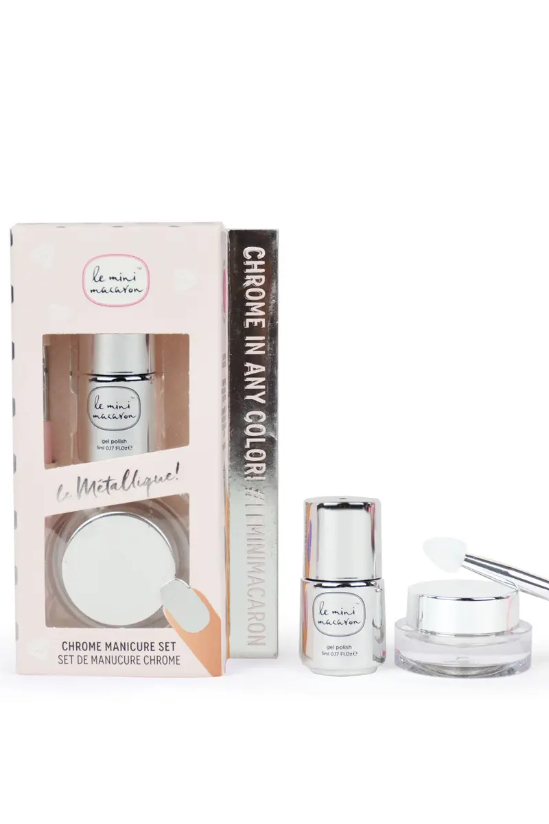 Le Mini Macaron - Chrome Manicure Set CHR001 - Le Metallique