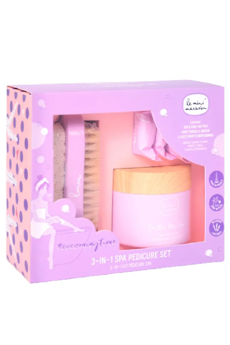 Le Mini Macaron - Cocooning Time Spa Pedicure Set