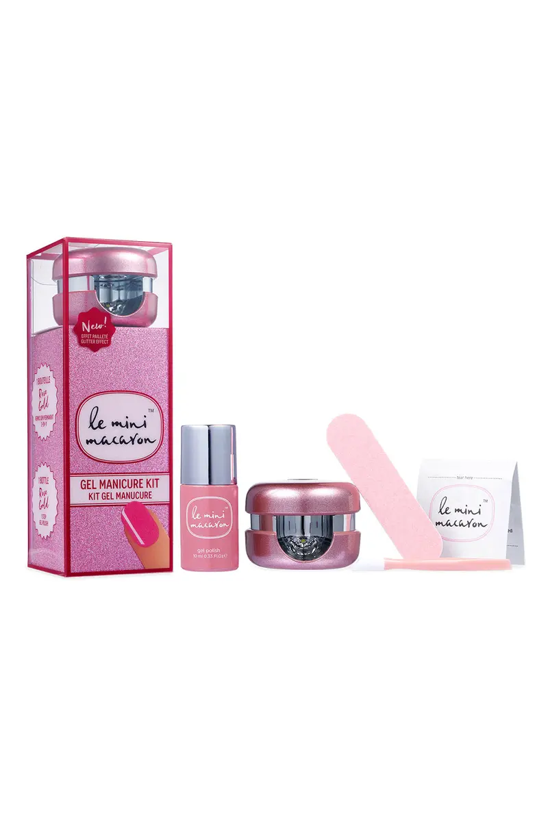 Le Mini Macaron - Gel Manicure Kit KIT011 - Rose Gold