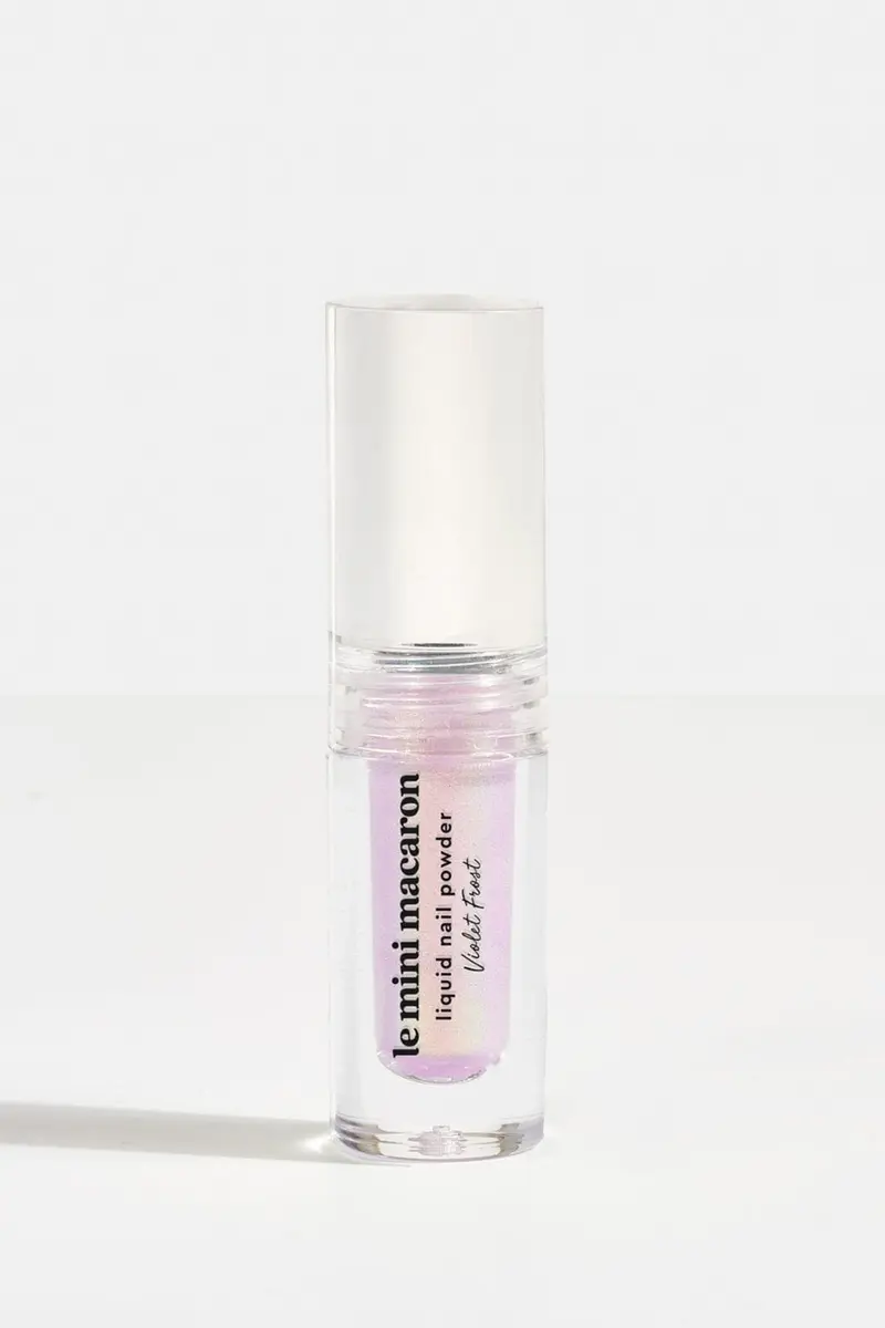 Le Mini Macaron LNP003 - Stardust Liquid Nail Powder LNP003 Violet Frost