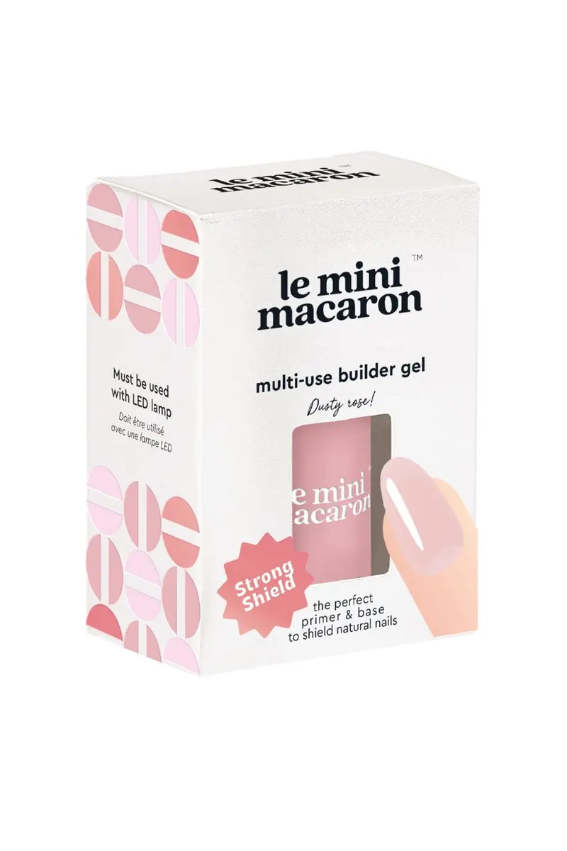 Le Mini Macaron - Multi PBG003 - Use Builder Gel Dusty Rose